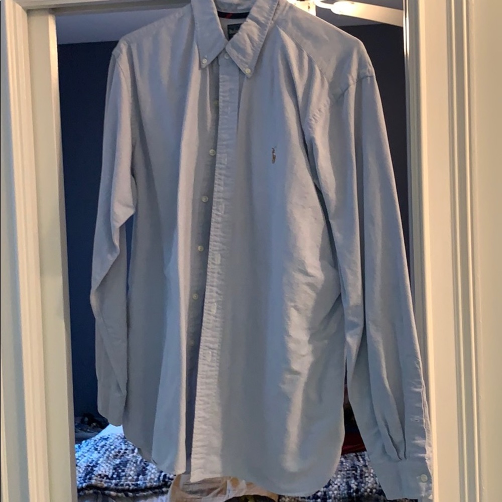 Ralph Lauren button down - blue